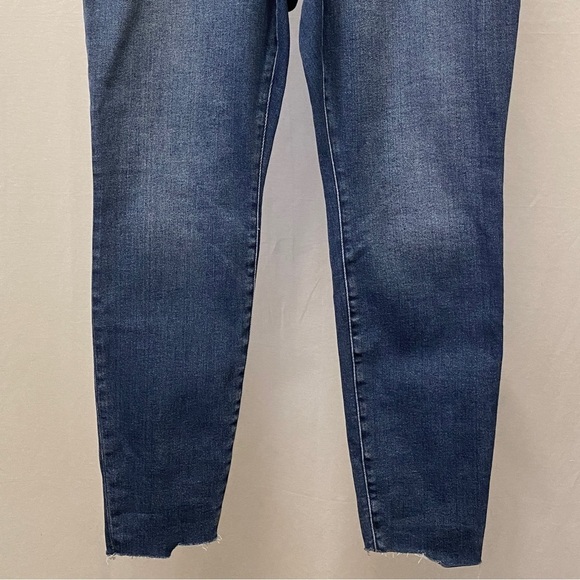 Good American 16 Jeans Skinny High Rise Fray Step Hems Women’s Stretch - Picture 4 of 11